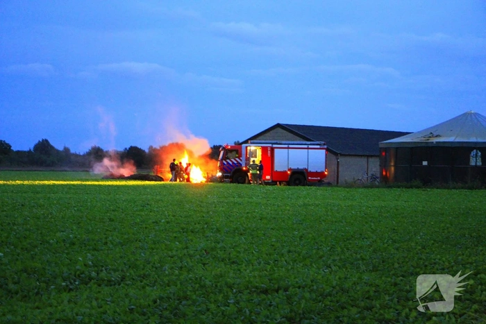 Buitenbrand leidt tot inzet van hulpdiensten