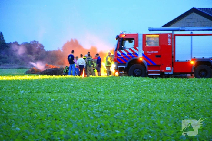 Buitenbrand leidt tot inzet van hulpdiensten