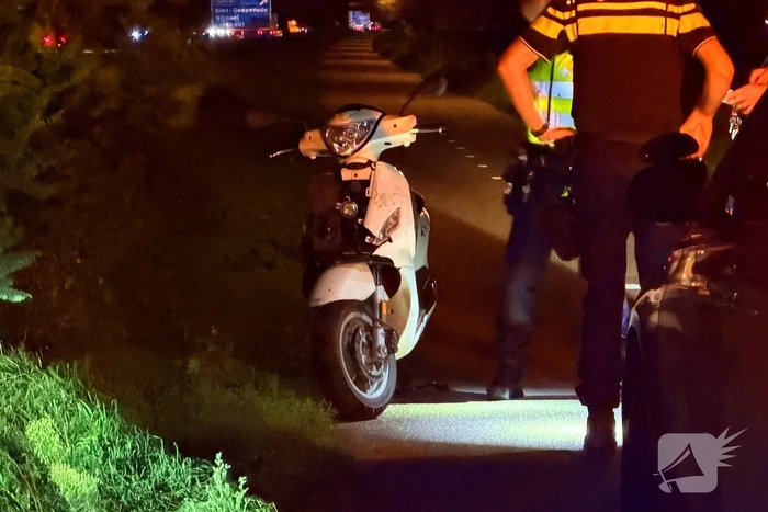 Scooter en fatbike botsen in ongeval