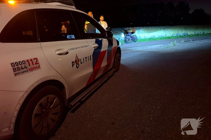 Scooter en fatbike botsen in ongeval