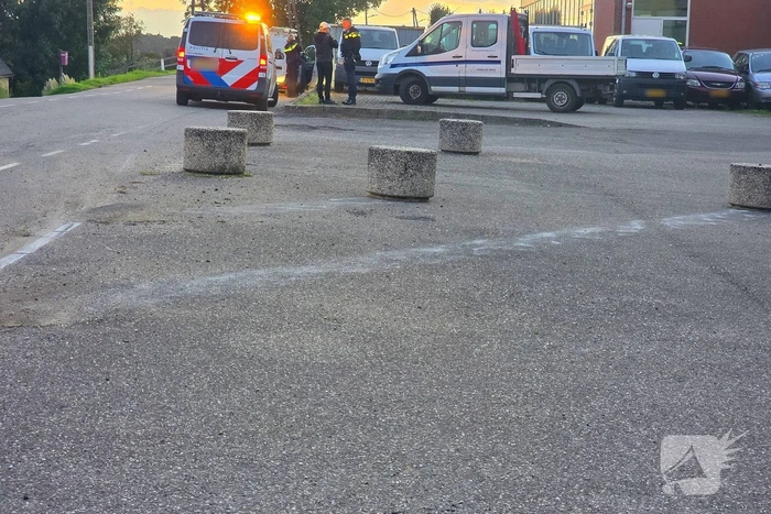 Bestuurder onbekend na aanrijding