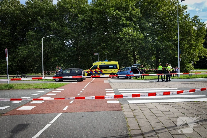 Fietser gewond bij aanrijding op oversteekplaats