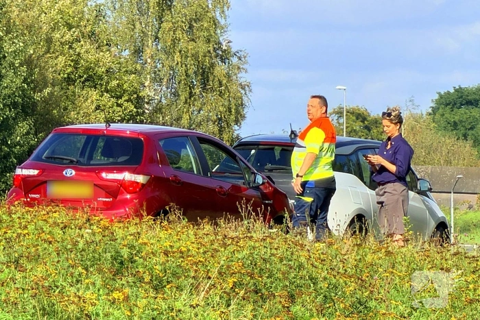 Kopstaartaanrijding leidt tot gewonde op afrit