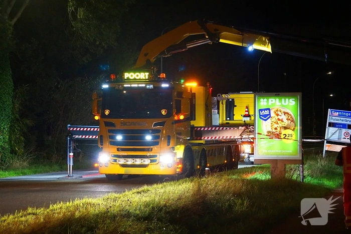 Ernstig verkeersongeval met motorrijder