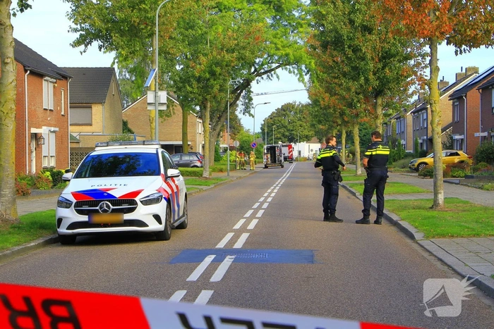 Gasaansluiting beschadigd tijdens graafwerkzaamheden