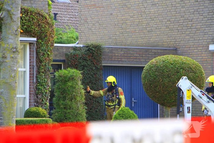 Gasaansluiting beschadigd tijdens graafwerkzaamheden