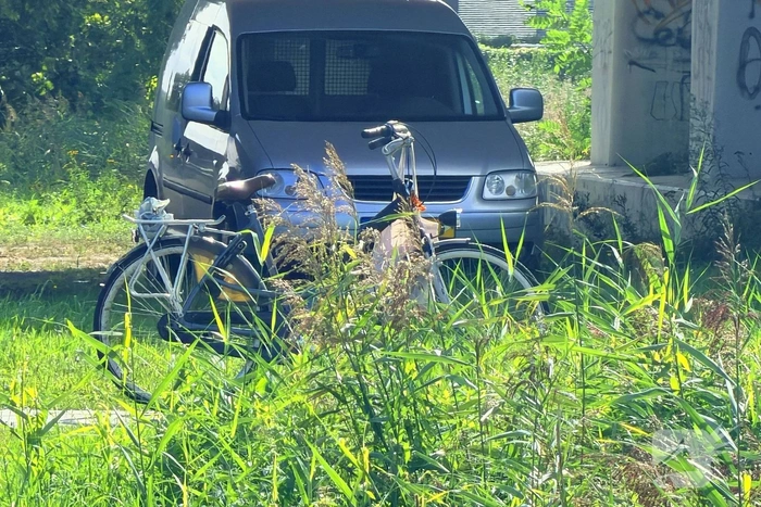 Ongeval tussen scooter en fietser zonder gewonden