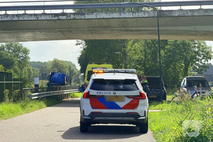 Ongeval tussen scooter en fietser zonder gewonden