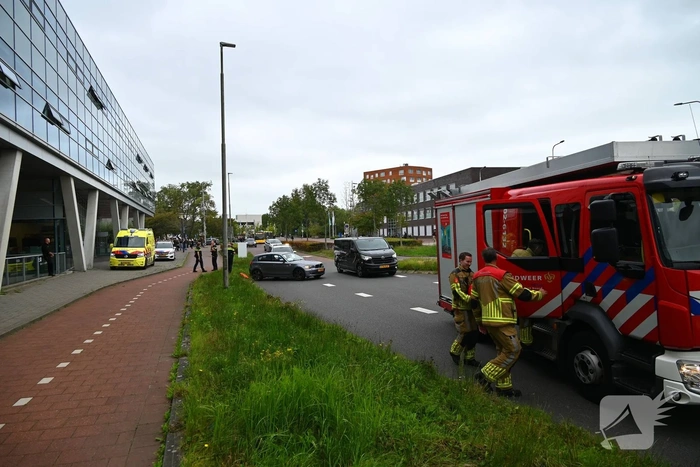 Ongeval tussen twee voertuigen zonder gewonden