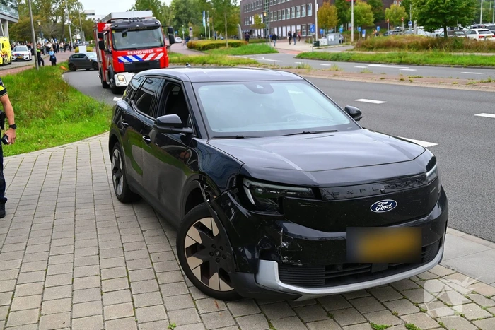 Ongeval tussen twee voertuigen zonder gewonden