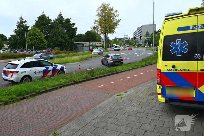 Ongeval tussen twee voertuigen zonder gewonden