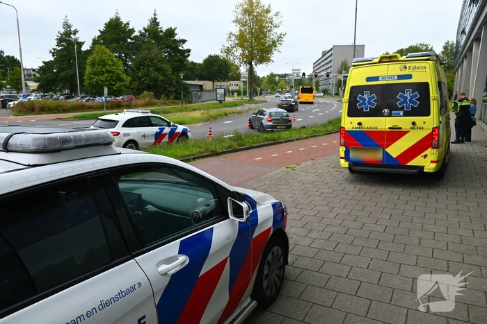 Ongeval tussen twee voertuigen zonder gewonden