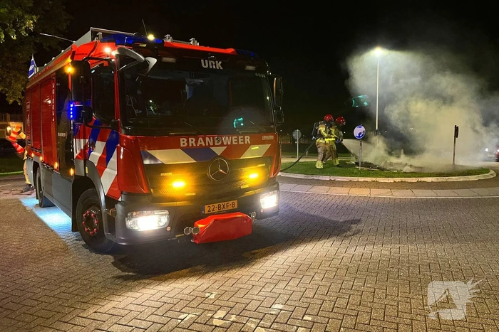 Buitenbrand leidt tot onrust in de straat