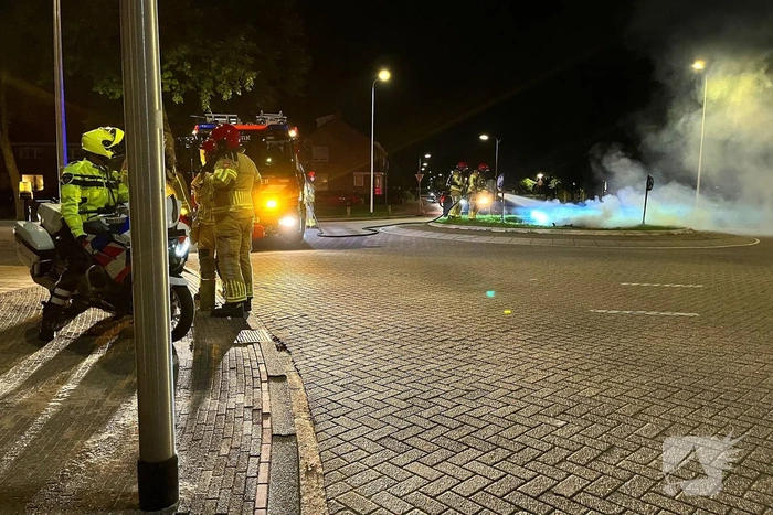 Buitenbrand leidt tot onrust in de straat