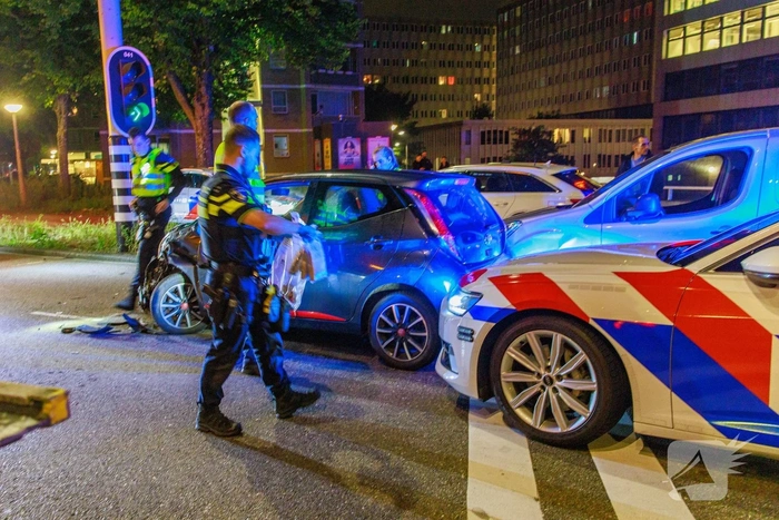 Achtervolging leidt tot aanhouding op plein