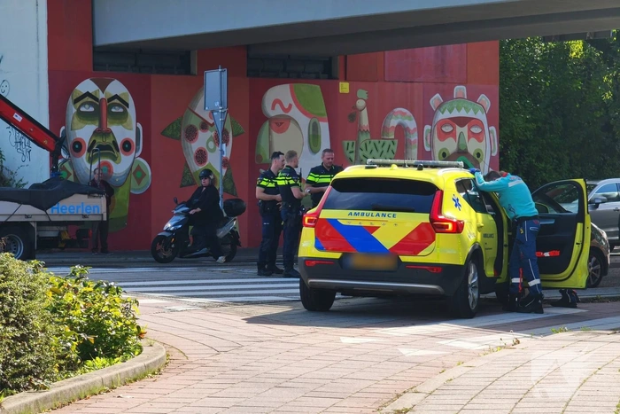 Voetganger aangereden door automobilist