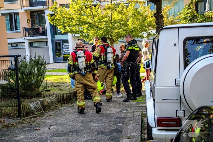 Brand in woning door pannetje op het vuur
