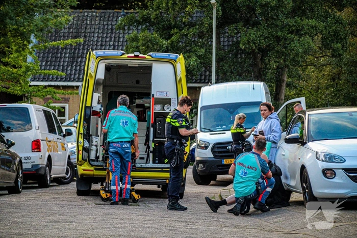 Ongeval tussen bestelbus en voetganger