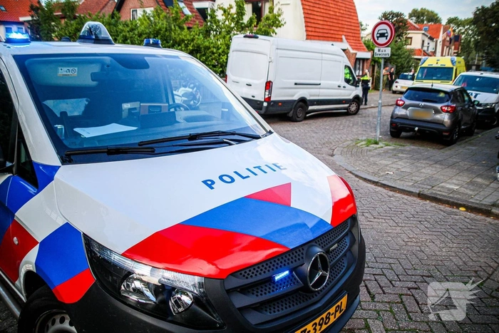 Ongeval tussen bestelbus en voetganger