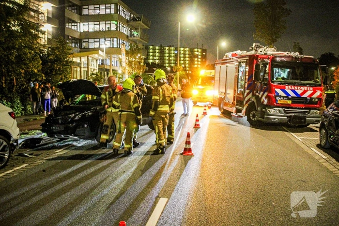 Ernstige aanrijding met gewonde