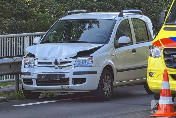 Botsing leidt tot verkeershinder en filevorming