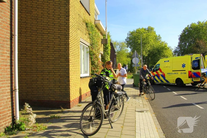 Fietser gewond na aanrijding met auto