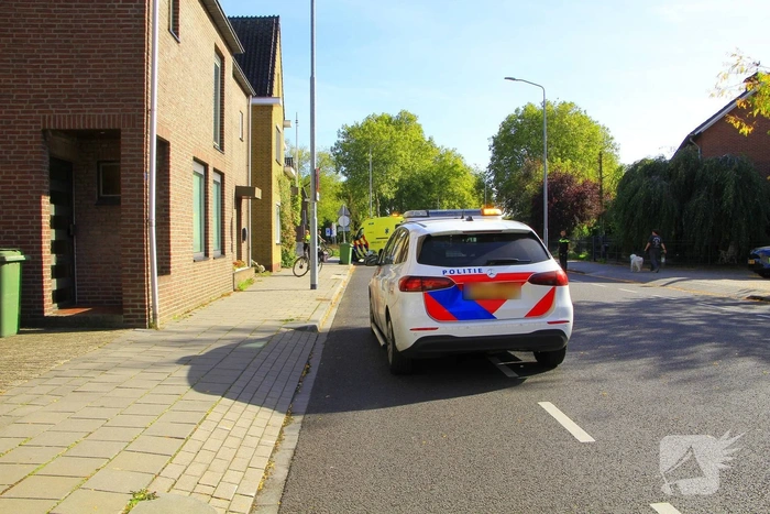 Fietser gewond na aanrijding met auto