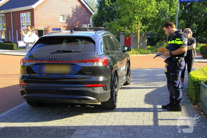 Ongeval met elektrische Audi leidt tot forse schade