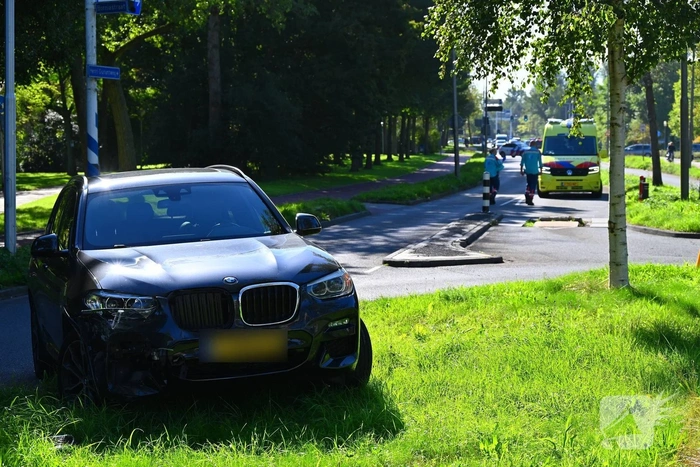 Ongeval met twee auto’s veroorzaakt schade