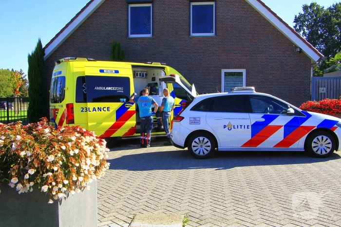 Botsing tussen twee voertuigen zonder gewonden