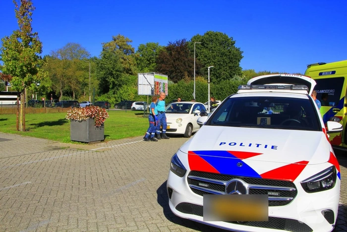 Botsing tussen twee voertuigen zonder gewonden
