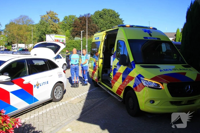 Botsing tussen twee voertuigen zonder gewonden