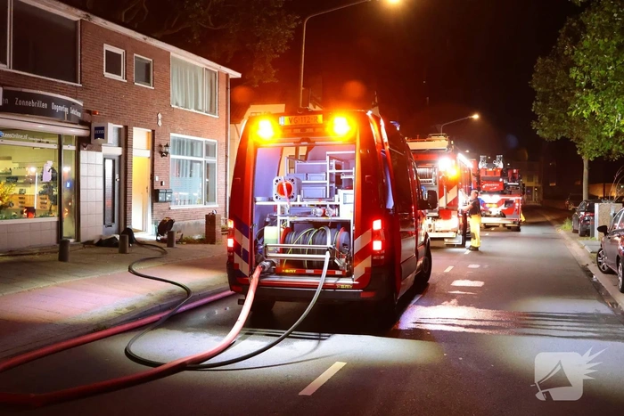 Brand in woning door frituurpan