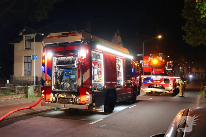 Brand in woning door frituurpan