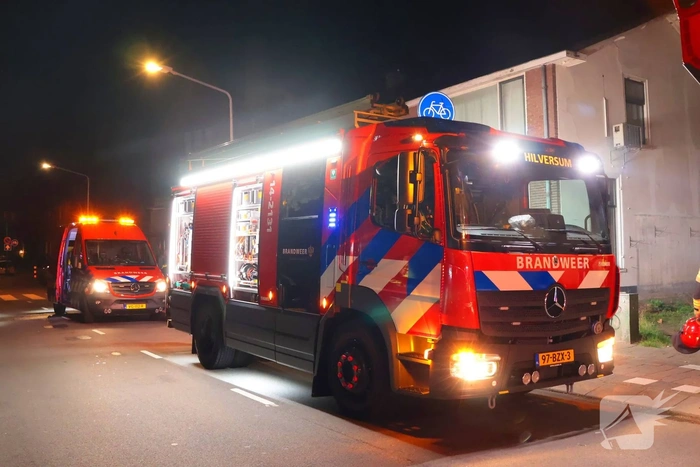 Brand in woning door frituurpan