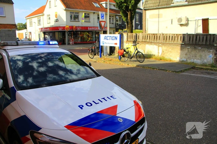 Fietsers komen in botsing bij winkelinrit