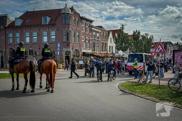 Mobiele Eenheid groots aanwezig bij protestmars