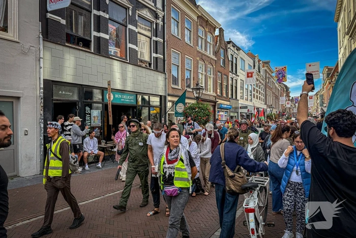 Mobiele Eenheid groots aanwezig bij protestmars
