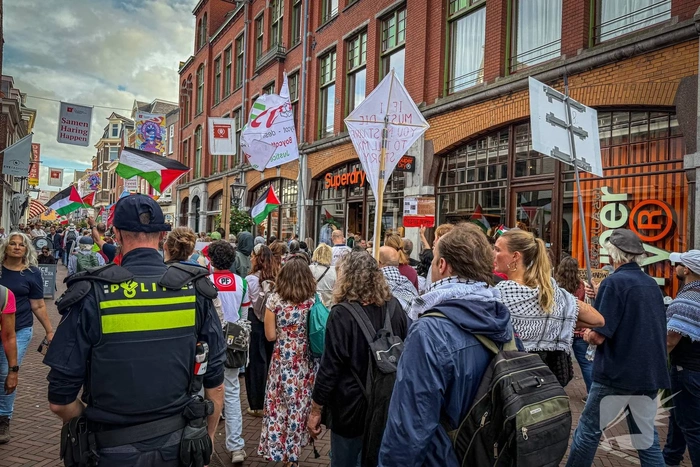 Mobiele Eenheid groots aanwezig bij protestmars