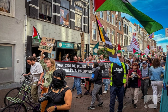 Mobiele Eenheid groots aanwezig bij protestmars
