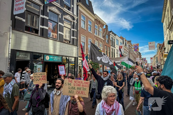 Mobiele Eenheid groots aanwezig bij protestmars