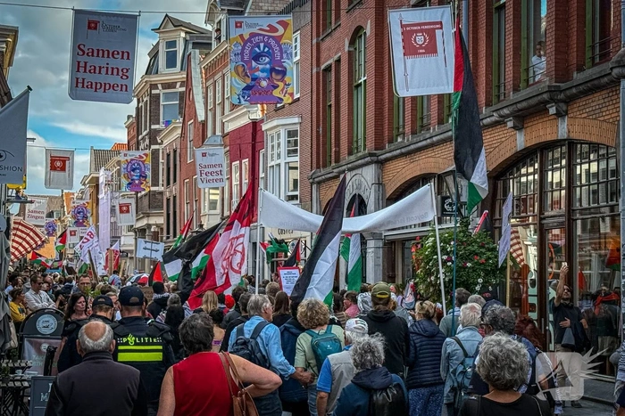 Mobiele Eenheid groots aanwezig bij protestmars