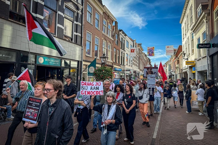 Mobiele Eenheid groots aanwezig bij protestmars