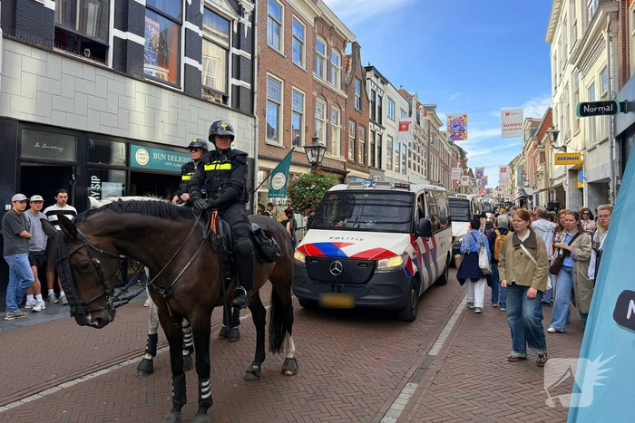 Mobiele Eenheid groots aanwezig bij protestmars