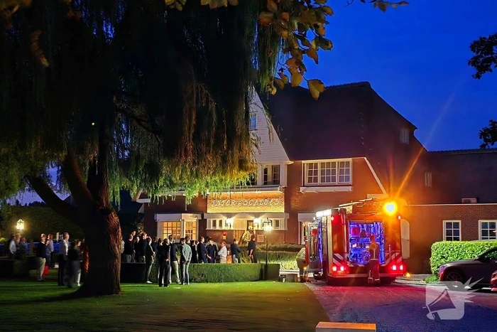 Brand in hotel leidt tot ontruiming