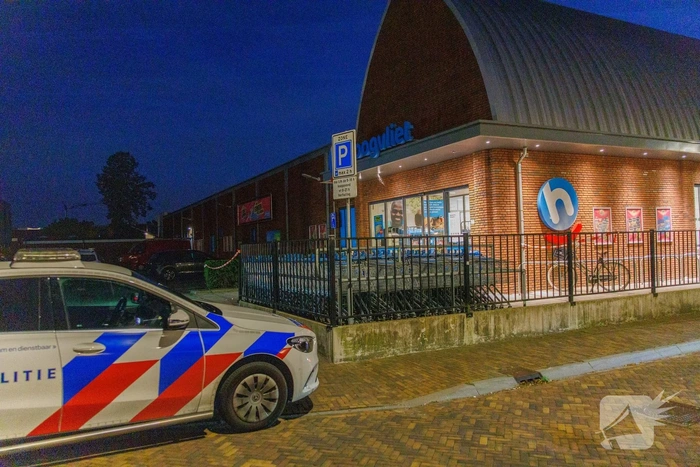 Supermarkt slachtoffer van overval