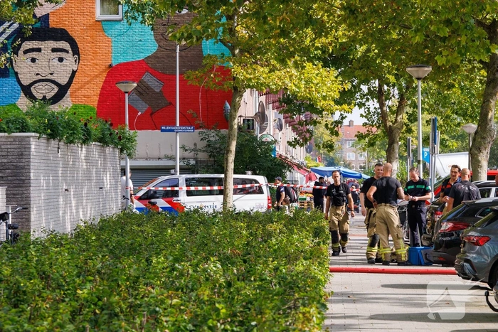 Flinke schade na felle brand in appartementencomplex