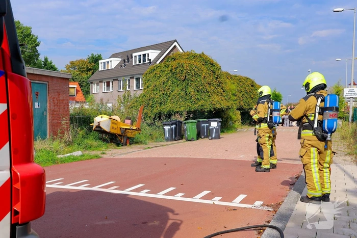 Brand door kortsluiting leidt tot stroomstoring