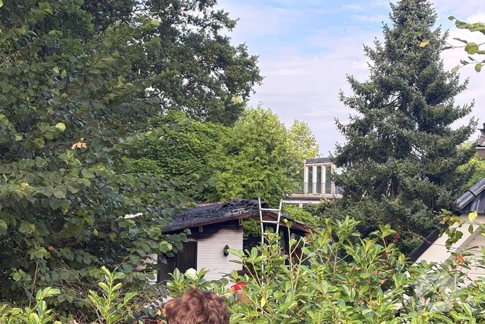 Brand in schuurtje snel geblust