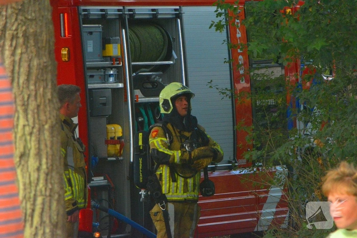 Brand in schuurtje snel geblust